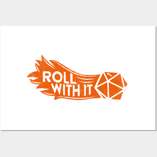 Roll with it Posters and Art